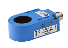 Czujnik indukcyjny pierścieniowy 20x71x35mm pierścień 20,1 10-35V DC PNP NC złącze M12 IP67 IY200320