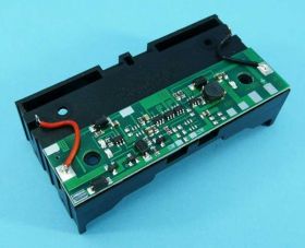 PRZET.DC/DC 2x18650 3,7-&gt;12V 1A