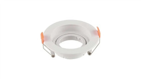 Oprawa Punktowa Oczko Gu10 Ip20 Biała Okrągła 6658