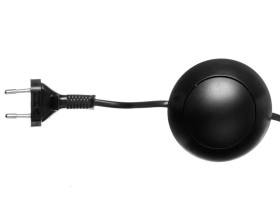 Przewód przyłączeniowy 300cm z wyłacznikiem nożnym srebrny SP/WN3,0(2X0,75)SRB PRW10000406