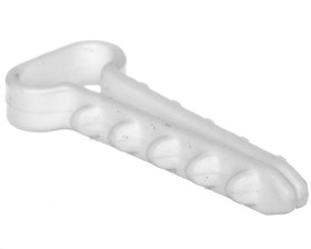 Uchwyt kablowy UWP wbijany biały UWP-3 89135306 /100szt./