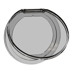 Nakładka na przycisk, Przezroczysty, Pokrywa, 85 x 85 x 7mm