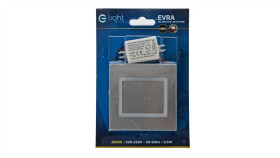 Lampa Wisząca Almeria 6Xled Czarna Lp-907/1P Bk Light Prestige