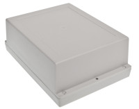 Z-46AJ Obudowa z tworzywa Z46A, wymiary: 198x145x73mm h=73mm - pełna - mocowana na ścianę - jasna - polistyren