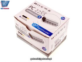 SzybkozĹÄczka 5x1,5-2,5mm2 transparentna x100szt.