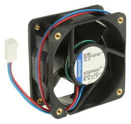 Wentylator osiowy 24 V DC DC 60 x 60 x 25mm 2.6W 46m³/h 38dB