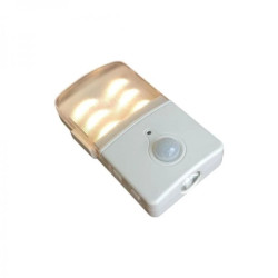 Lampka natynkowa z czujką ruchu + światło boczne 4000k 40 lm EKB6615