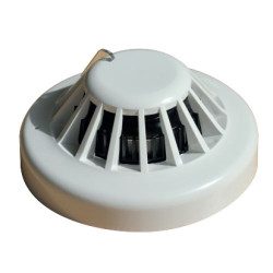 Alarm dymowy, typ: Czujka optyczna, 15 → 35V dc, ABS, PC, wsk. mocy: Tak