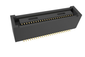 Złącze PCB 50 -pinowe 2 -rzędowe raster: 0.4mm typu płytka – płytka Montaż na płytce drukowanej