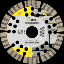 752485 Diamond cutting disc 125 mm, "Red"