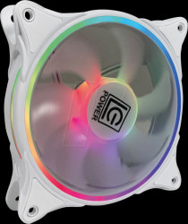 LC-CF-120-ARGB-W LC-Power case fan, 120 mm, ARGB, white