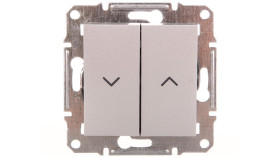 Asfora Przycisk Żaluzjowy Bez Ramki Aluminium Eph1300161