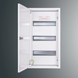 Rozdzielnica n/t modułowa RZ 6NN 3 x 12S 537x288x130 szyna TH35 IP30 RAL 9003