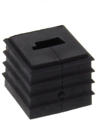 Wiska 10108232 Wkład uszczelniający CDKG/1xASI HB BK, (D x S x W) 17.5 x 17.5 x 17.7 mm, tworzywo sztuczne, 10 szt.