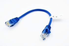 Patchcord RJ45 UTP 5e, długość 2m - niebieski