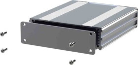 Obudowa urządzeń elektronicznych, aluminiowa, Srebrny, 160 x 108.5 x 30mm, RS PRO