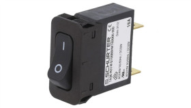 3-128-212 Wyłącznik Nadprądowy Iznam: 16A Uznam: 240Vac 32Vdc Spst 34X14,5Mm