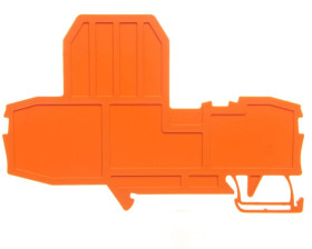 Ścianka końcowa do złączek bezpiecznikowych pomarańczowa 2006-992 /25szt./