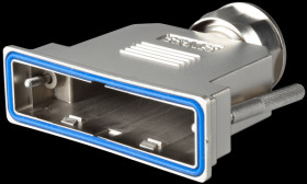 15-004800 D-sub hood, 50-pin, metallised plastic