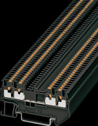3208199 Continuity terminal block, PT 1.5/S-Quattro black