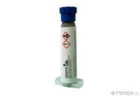 (MPP)Bezołowiowa pasta niskotemperaturowa 282, 57Bi42Sn1Ag - 5.7LT, T3 84%, 30 cc, strzykawka 100g