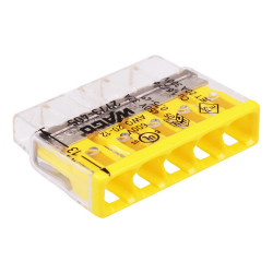 2773-405 WAGO Compact 5 Way Push Wire Connector 32A