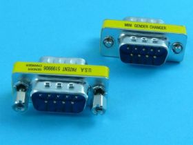 ADAPTOR DB-9M/DB-9M GENDER CHANGER