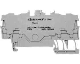 Złączka 4-przewodowa 1,5mm2 diodowa szara TOPJOBS 2001-1411/1000-411