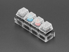 Adafruit Cherry MX Mechanical 4-Key Tester: Blue Black Red Brown Switches