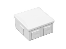 Puszka hermetyczna natynkowa 80x80x40 klik IP44 S-BOX 036B PAWBOL