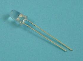 LED 5mm YELLOW MIGAJĄCY CLEAR