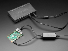 Adafruit PoE Splitter with USB Type C - 5V 2A - 100 MB Ethernet