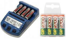 ładowarka BC-1000 (następca BC-900) + 4 x R6/AA GP 2700 (box)