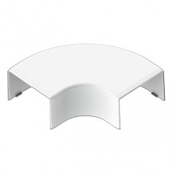 Łącznik kątowy zaokrąglony LH 60x40mm biały KOPOS