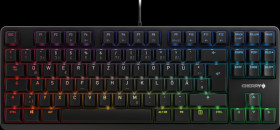 G80-3833LWBDE-2 Keyboard, USB, black, RGB, German