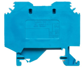 Złączka szynowa 2-przewodowa 16mm2 niebieska 283-104