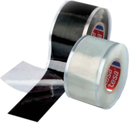 Silicone tape, 25 x 0.5 mm, self-welding, silicone, black, 3 m, 4600 XTREME SW 3M 25MM