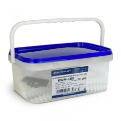 Wkręcane kołki do styropianu z kluczem na imbus 5 KWM-100 BOX /50szt./ 22.199