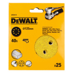 Tarcza ścierna Tarcza do szlifowania 125mm DeWALT Tlenek aluminium