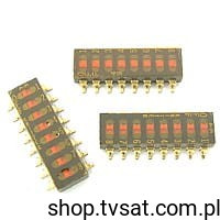 SMS008-T DIP Switch 8 Pos. SMD KNITTERSW
