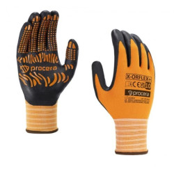 Rękawice Robocze Ochronne pokryte nitrylem X-ORFLEX + Rozmiar 9-L