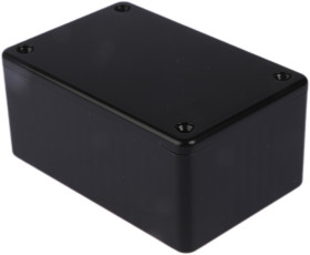 Obudowa ABS szerokość zew. 56 mm długość zew. 85 mm wys. zew. 35 mm Hammond IP54 Czarny