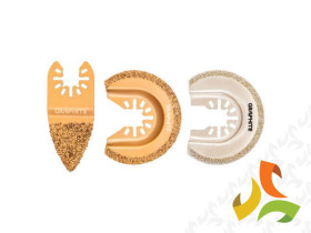 Zestaw brzeszczotów do ceramiki 3 szt. 56H074 GRAPHITE