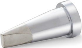 Soldering tip, chisel shaped, Ø 4.6 mm, (T x L x W) 0.8 x 13 x 2.4 mm, LT B HPB