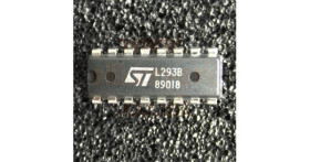 L293B brushed motor driver - STM