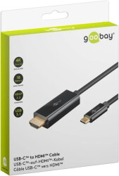 Kabel adapter USB-C™ do HDMI™ 4K @ 60 Hz, 1 m, czarny