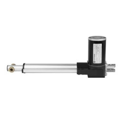 Siłownik liniowy z czujnikiem Halla FDI 24 VDC, siłownik elektryczny z udżwigiem 4000N, wysuw tłoczyska 400mm