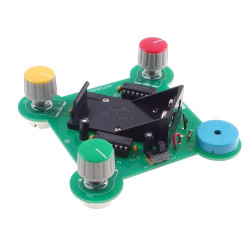 Konsola Audiochaos - prosty generator dzwięków. Zestaw DIY do nauki lutowania AVT EDU624