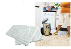 30L White Square Pedal Bin Liner