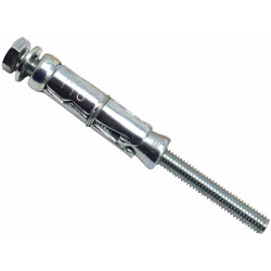 MASONMATE 0865L640 Loose Bolt Shield Anchor M6 x 40mm (50)